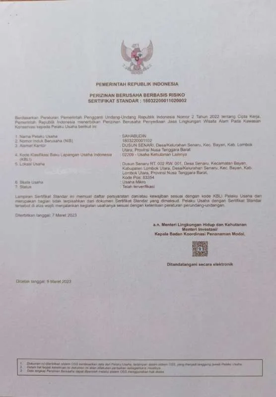 Dhyns Rinjani Company Duccument 2