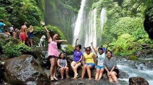 sendang gile and tiukelep waterfall